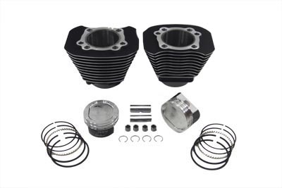 V-Twin 11-0337 - 1200cc Cylinder and Piston Conversion Kit Black