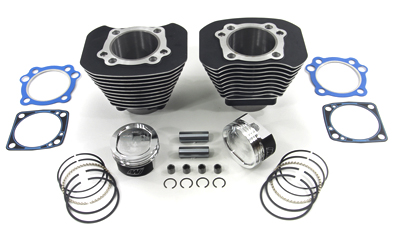 V-Twin 11-0347 - 1200cc Cylinder and Piston Conversion Kit Black