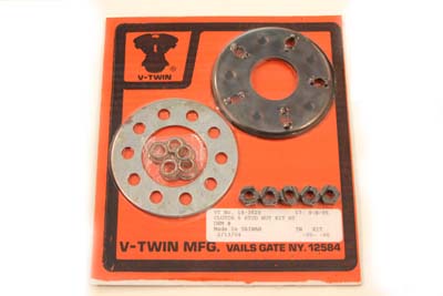 V-Twin 18-3620 - Clutch 5-Stud Nut and Plate Kit