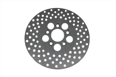 V-Twin 23-0304 - 10" Front or Rear Drilled Brake Disc