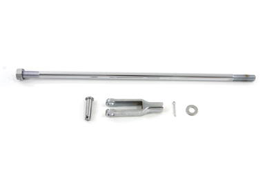 V-Twin 23-0934 - Shifter Rod With Clevis Chrome