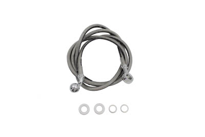 V-Twin 23-8947 - Stainless Steel 56" Front Brake Hose