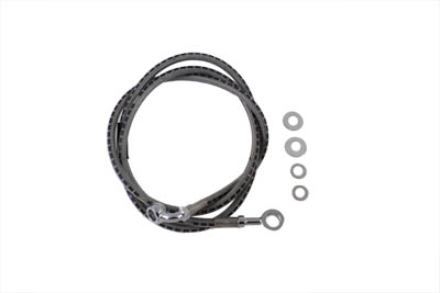 V-Twin 23-8948 - Stainless Steel 54" Front Brake Hose