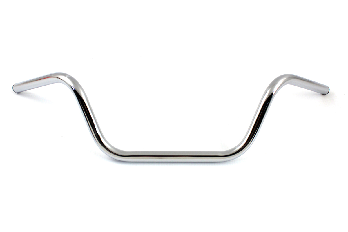 V-Twin 25-0520 - 7-1/2" Buckhorn Handlebar without Indents