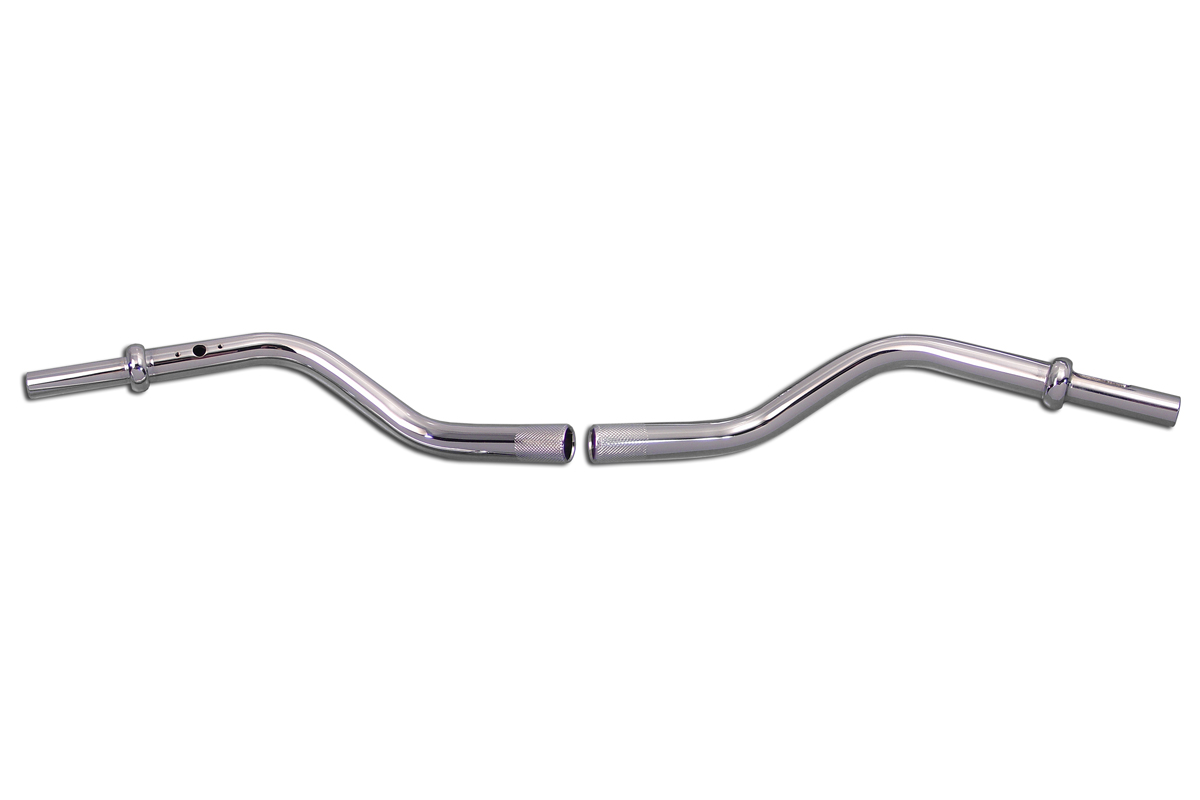 V-Twin 25-0662 - 3" Replica Glide Handlebar without Indents