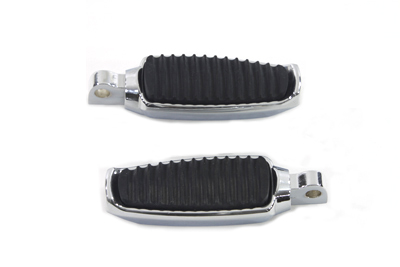 V-Twin 27-0326 - Rubber Inlay Footpeg Set