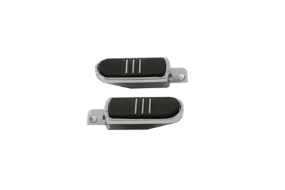V-Twin 27-0699 - Rubber Inlay Footpeg Set