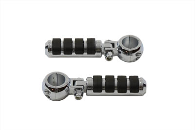 V-Twin 27-0895 - Cats Paw Style Chrome Footpeg Set