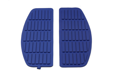 V-Twin 28-0431 - Footboard Blue Mat Set