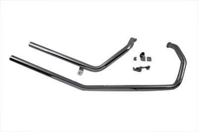 V-Twin 29-0084 - Exhaust Drag Pipe Set Straight Ends