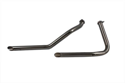 V-Twin 30-3178 - Exhaust Drag Pipe Set Over Transmission Style