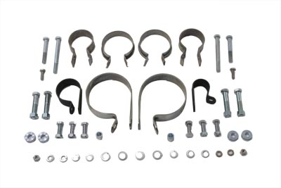 V-Twin 31-0706 - Dual Exhaust Clamp Kit