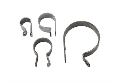 V-Twin 31-2143 - Exhaust Stainless Steel Clamp Set