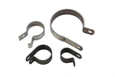 V-Twin 31-9005 - Exhaust Parkerized Clamp Set