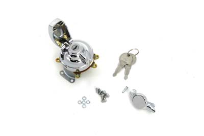 V-Twin 32-0449 - Ignition Switch with 5 Terminals