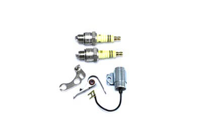 V-Twin 32-1114 - Ignition Tune Up Kit with Accel Spark Plugs