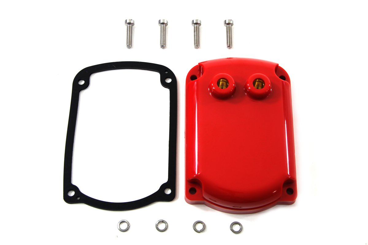 V-Twin 32-1564 - Red Magneto Top Cover