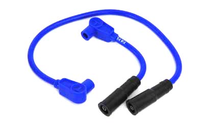 V-Twin 32-2063 - Sumax Spark Plug Wire Set Blue