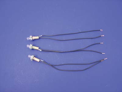 V-Twin 33-0129 - Steel Indicator Lamp Socket Set