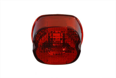 V-Twin 33-0257 - Tail Lamp Lens Laydown Style Red
