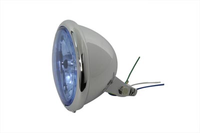 V-Twin 33-0777 - 5-3/4" Round Headlamp Bates Style