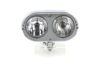 V-Twin 33-1134 - Dual Headlamp with 4" Twin Bulbs