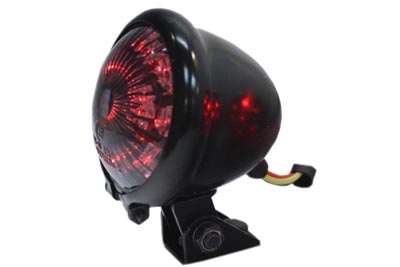 V-Twin 33-1529 - Round LED Tail Lamp with Smoked Lens