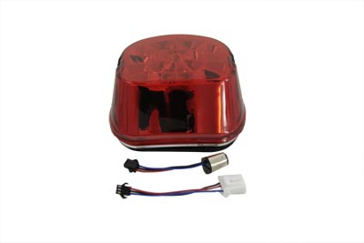 V-Twin 33-1604 - Lay Down Tail Lamp Assembly Red LED