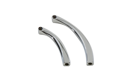 V-Twin 34-0147 - Curved Solid Style Billet Mirror Stem