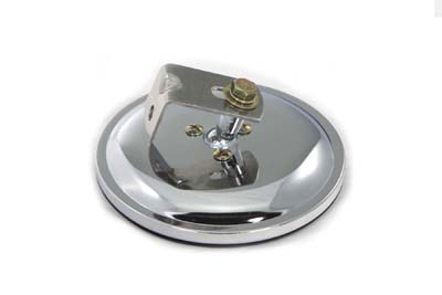 V-Twin 34-0600 - Early Style Round Face Mirror Chrome