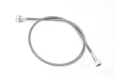 V-Twin 36-0125 - 35" Stainless Steel Speedometer Cable