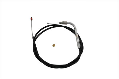 V-Twin 36-0711 - 46.125" Black Throttle Cable
