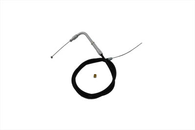 V-Twin 36-0724 - 38" Black Throttle Cable