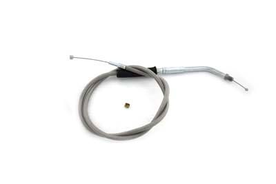 V-Twin 36-0903 - Braided Stainless Steel Throttle Cable with 36.