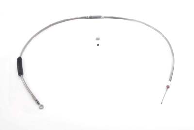 V-Twin 36-1159 - 65.66" Braided Stainless Steel Clutch Cable