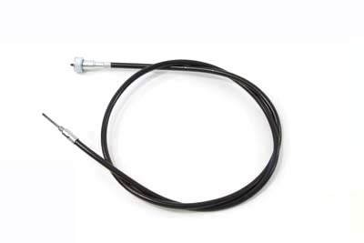 V-Twin 36-2410 - 46.5" Black Speedometer Cable
