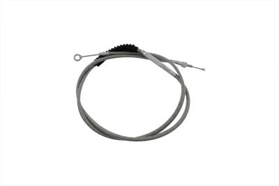 V-Twin 36-8067 - 72.69" Braided Stainless Steel Clutch Cable