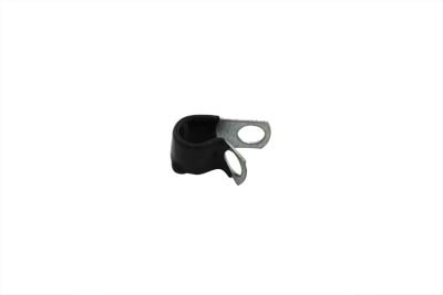 V-Twin 37-8128 - Vinyl Coated 1/4" Cable Clamp