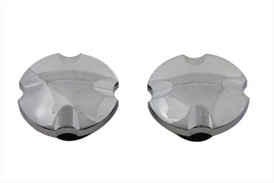 V-Twin 38-0392 - Billet Gas Cap Set Vented and Non-Vented