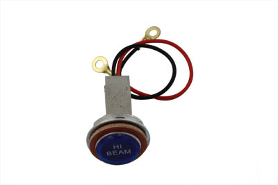 V-Twin 39-0122 - Blue High Beam Indicator Lamp