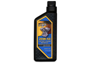 V-Twin 41-0994 - 20-50W Motorshop Ready Oil Synthetic Blend