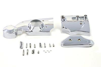 V-Twin 42-0680 - Chrome Cam and Sprocket Cover Kit