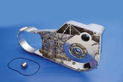 V-Twin 43-0269 - Chrome Inner Primary Cover Assembly