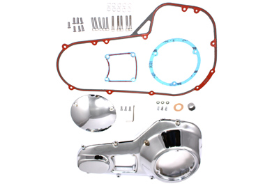 V-Twin 43-0272 - Chrome Outer Primary Cover Kit