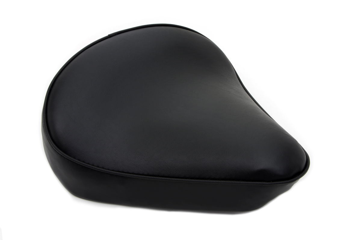 V-Twin 47-0056 - Black Smooth Solo Seat Large