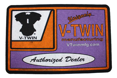 V-Twin 48-0012 - V-Twin Authorized Counter Mat