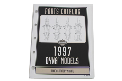 V-Twin 48-0951 - OE Factory Spare Parts Book for FXD