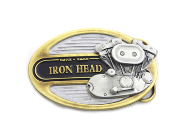V-Twin 48-1351 - Ironhead Belt Buckle