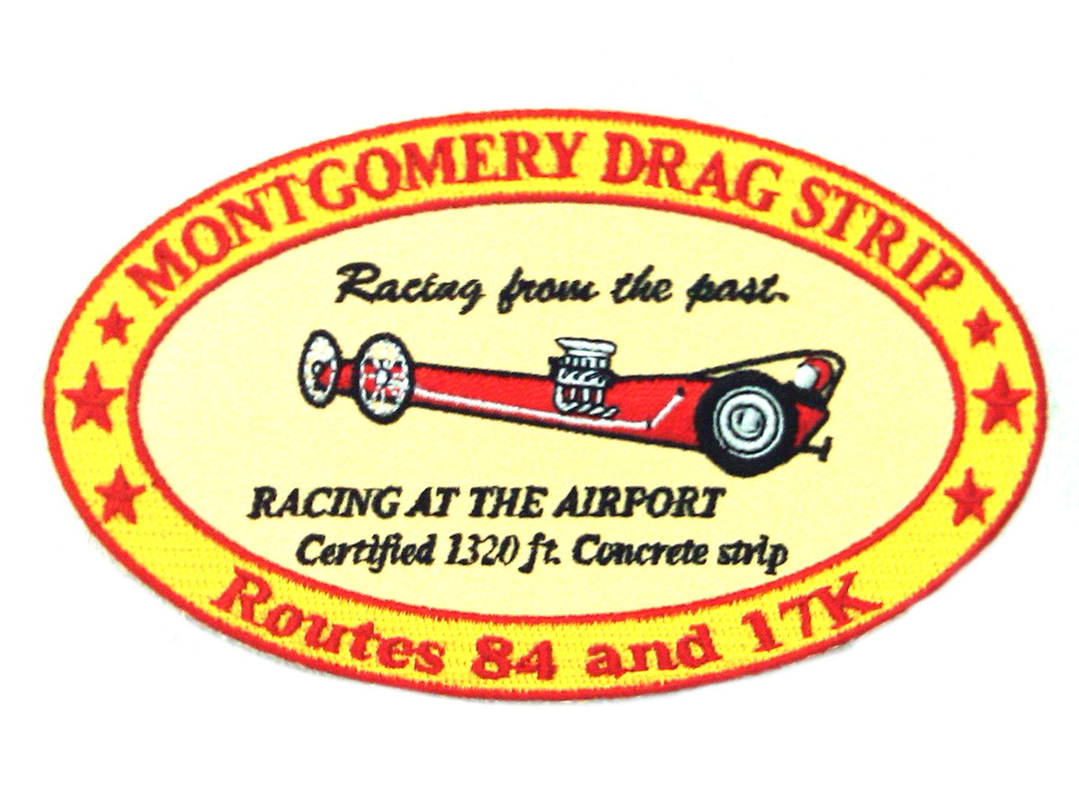 V-Twin 48-1493 - Montgomery Drag Strip Patches