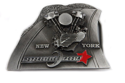 V-Twin 48-1892 - Motorcyclepedia Belt Buckle